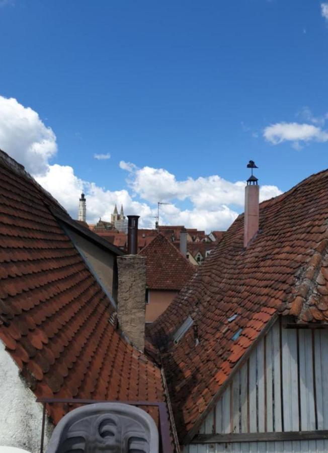 Pension Birgit Rothenburg ob der Tauber Exterior foto